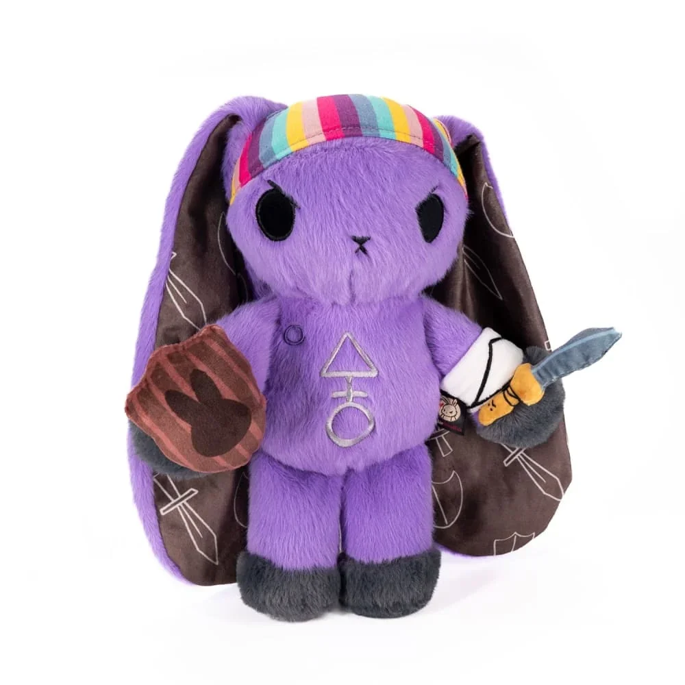Cancer Warrior Rabbit - Plush Stuffed Animal - изображение 1