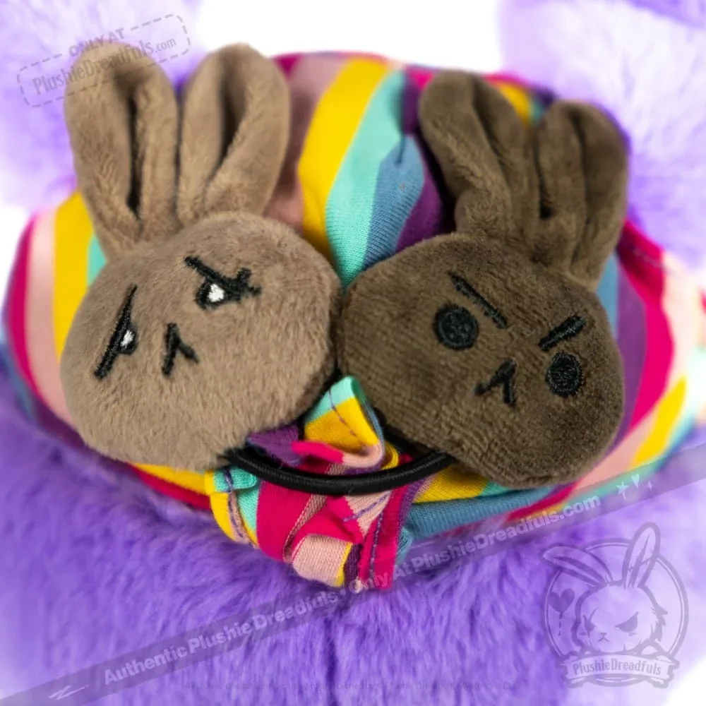 Cancer Warrior Rabbit - Plush Stuffed Animal - миниатюра 3