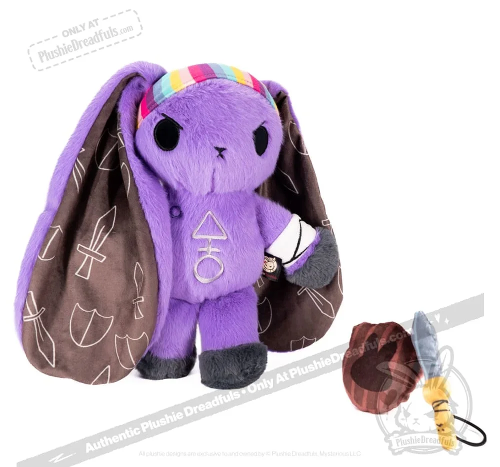Cancer Warrior Rabbit - Plush Stuffed Animal - миниатюра 6