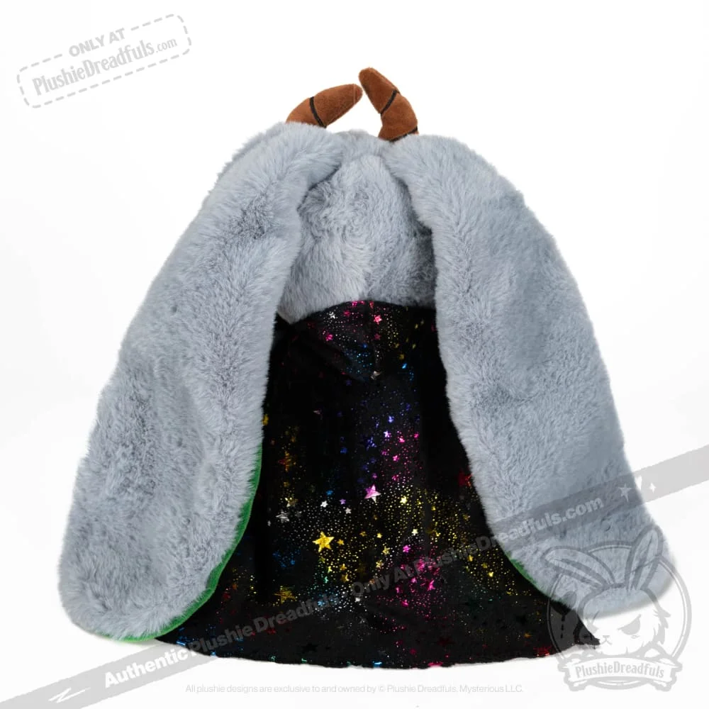 Grey Witch Rabbit - Plush Stuffed Animal - миниатюра 6