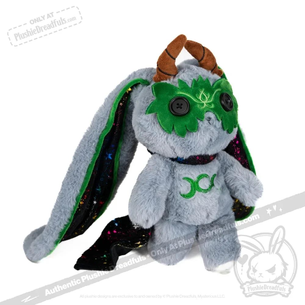Grey Witch Rabbit - Plush Stuffed Animal - миниатюра 8