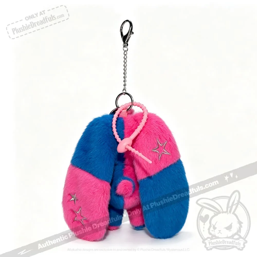 Gemini Rabbit - Plush Keychain - миниатюра 4