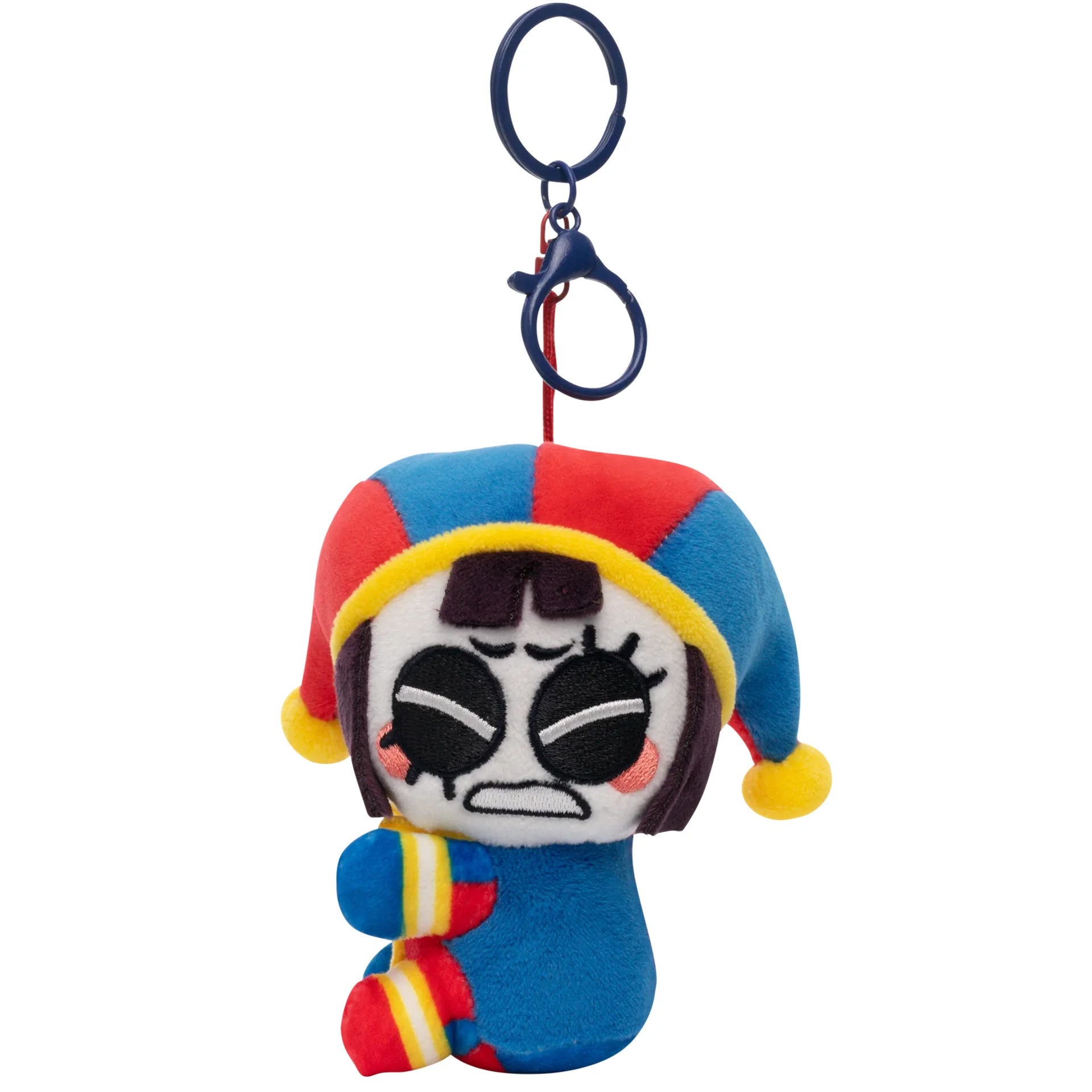 Pomni & Abstraction Magnetic Plush Keychains - миниатюра 6