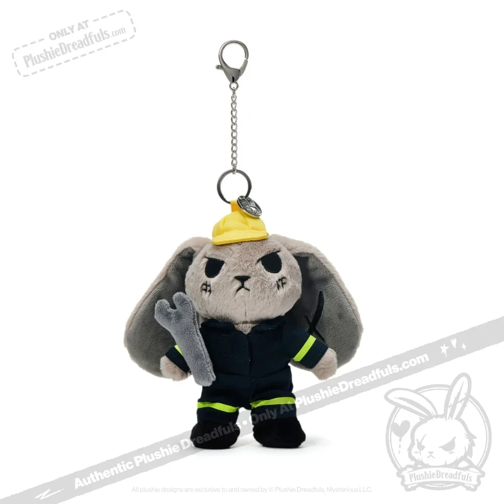 Job Site Worker Plush Keychain Accessory - миниатюра 2