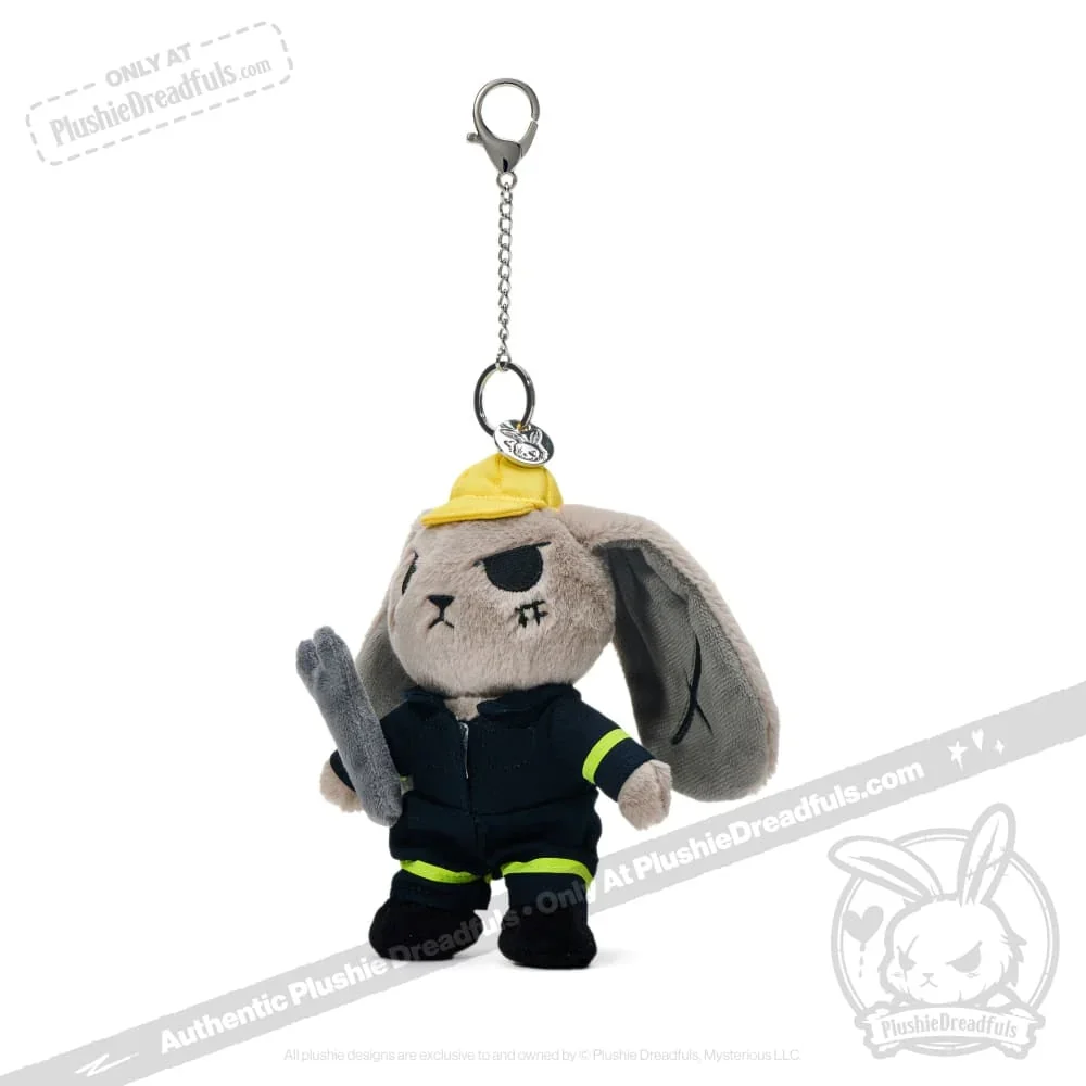 Job Site Worker Plush Keychain Accessory - миниатюра 3