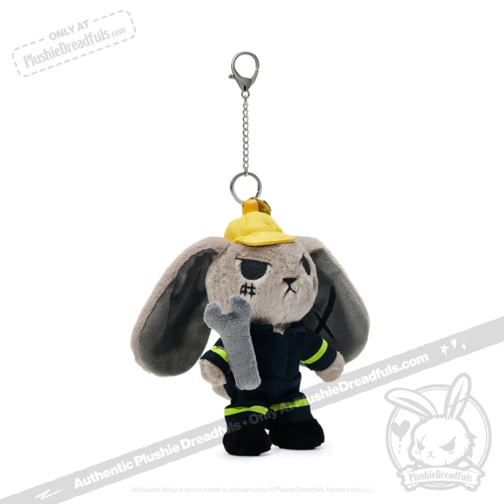 Job Site Worker Plush Keychain Accessory - миниатюра 4