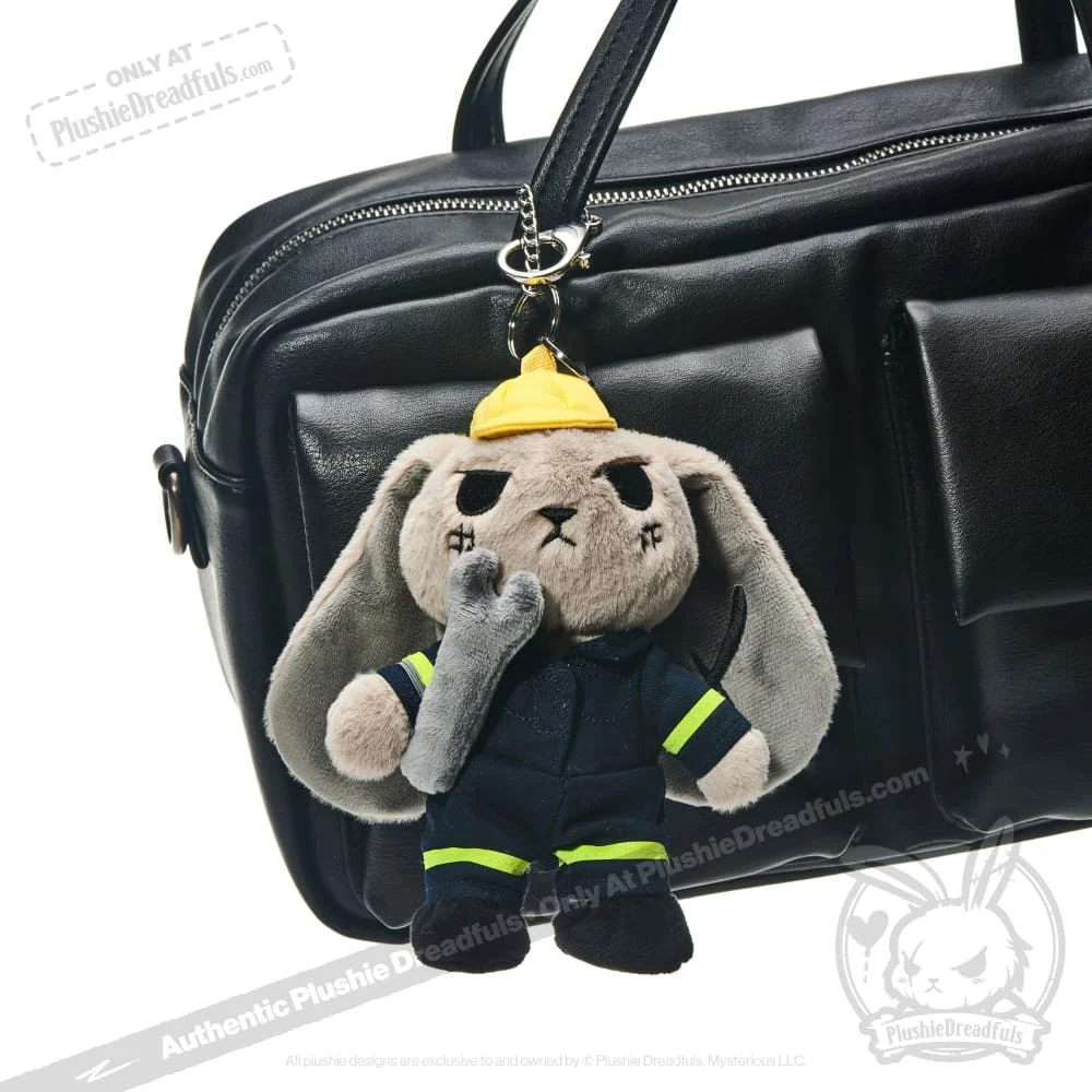 Job Site Worker Plush Keychain Accessory - миниатюра 7