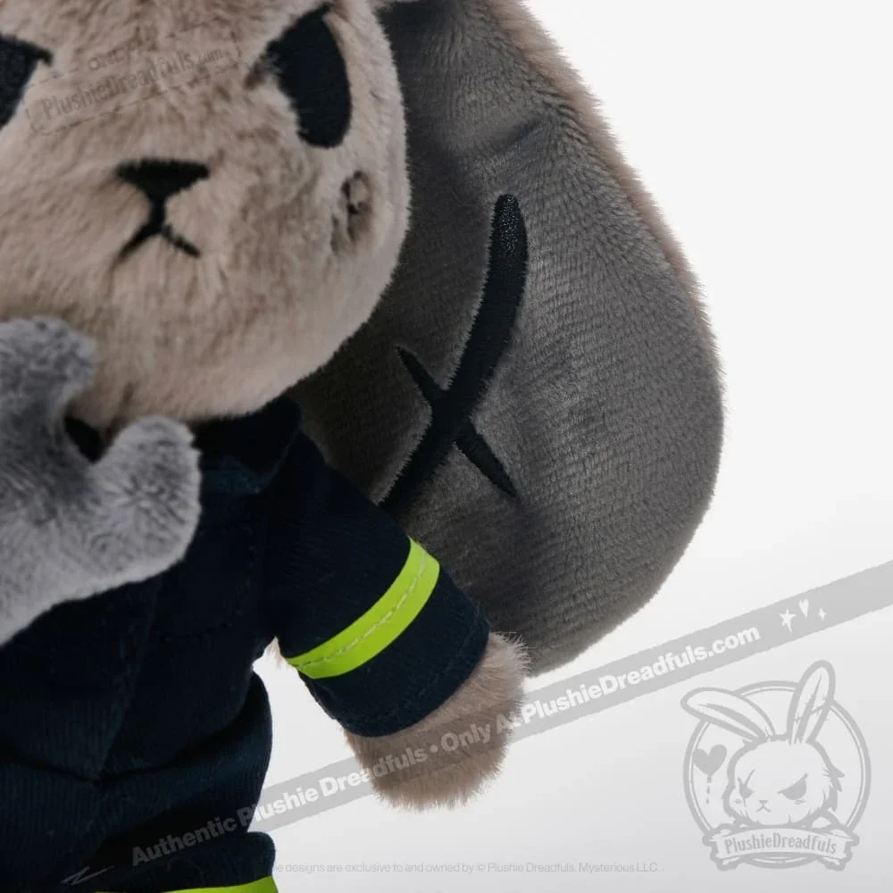 Job Site Worker Plush Keychain Accessory - миниатюра 8