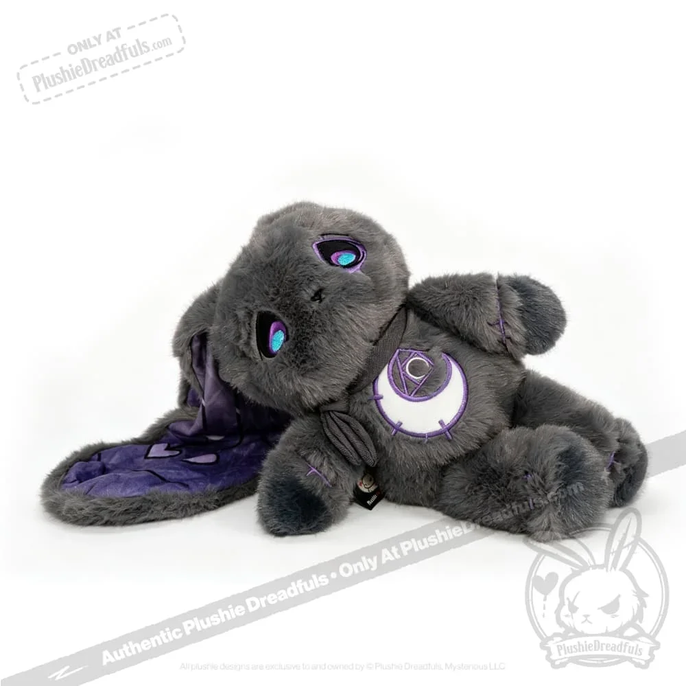 Melancholy Rabbit - Plush Stuffed Animal - миниатюра 3