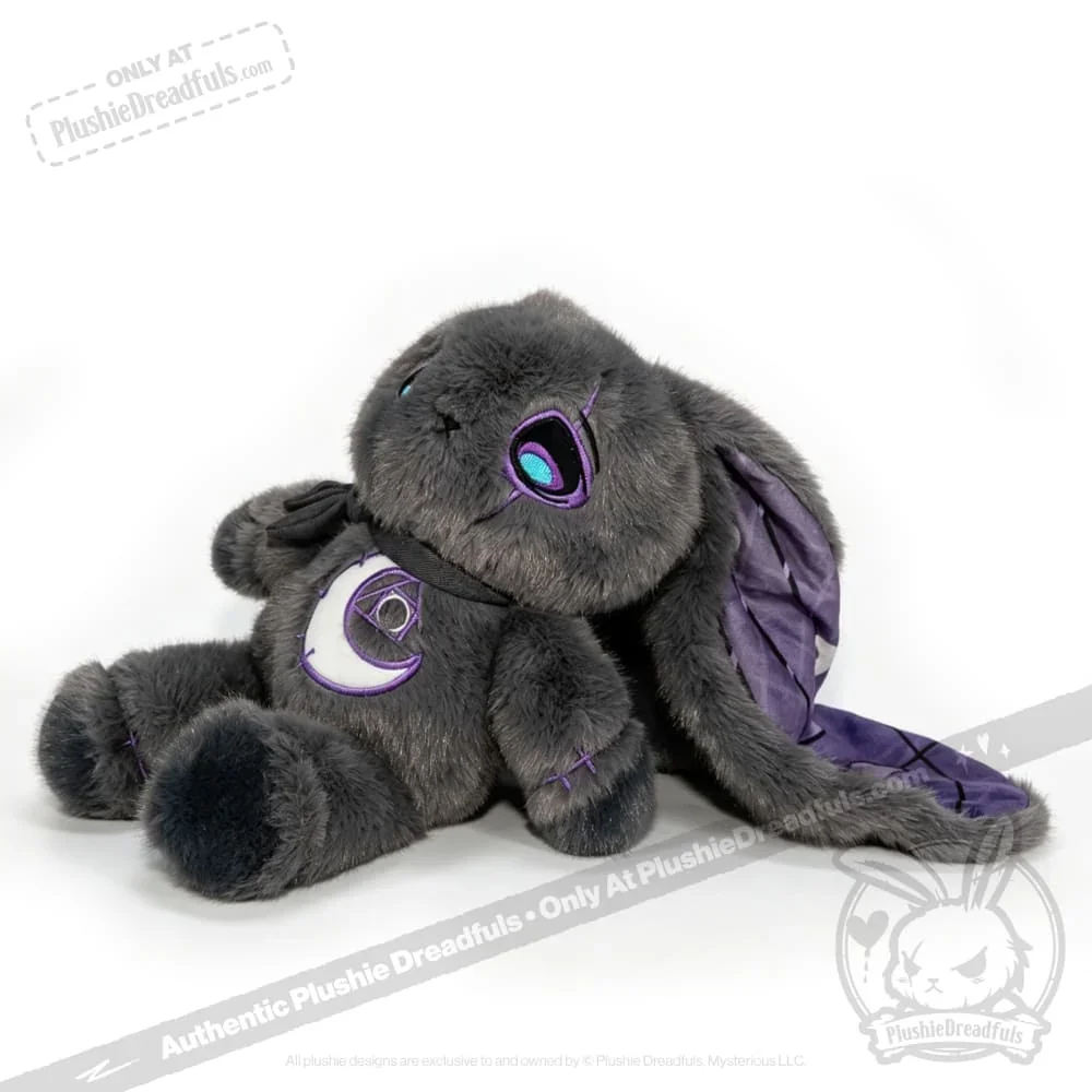 Melancholy Rabbit - Plush Stuffed Animal - миниатюра 4