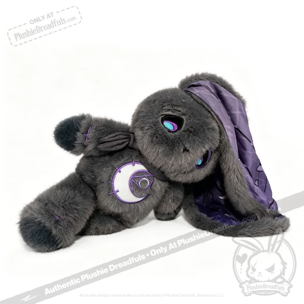 Melancholy Rabbit - Plush Stuffed Animal - миниатюра 5