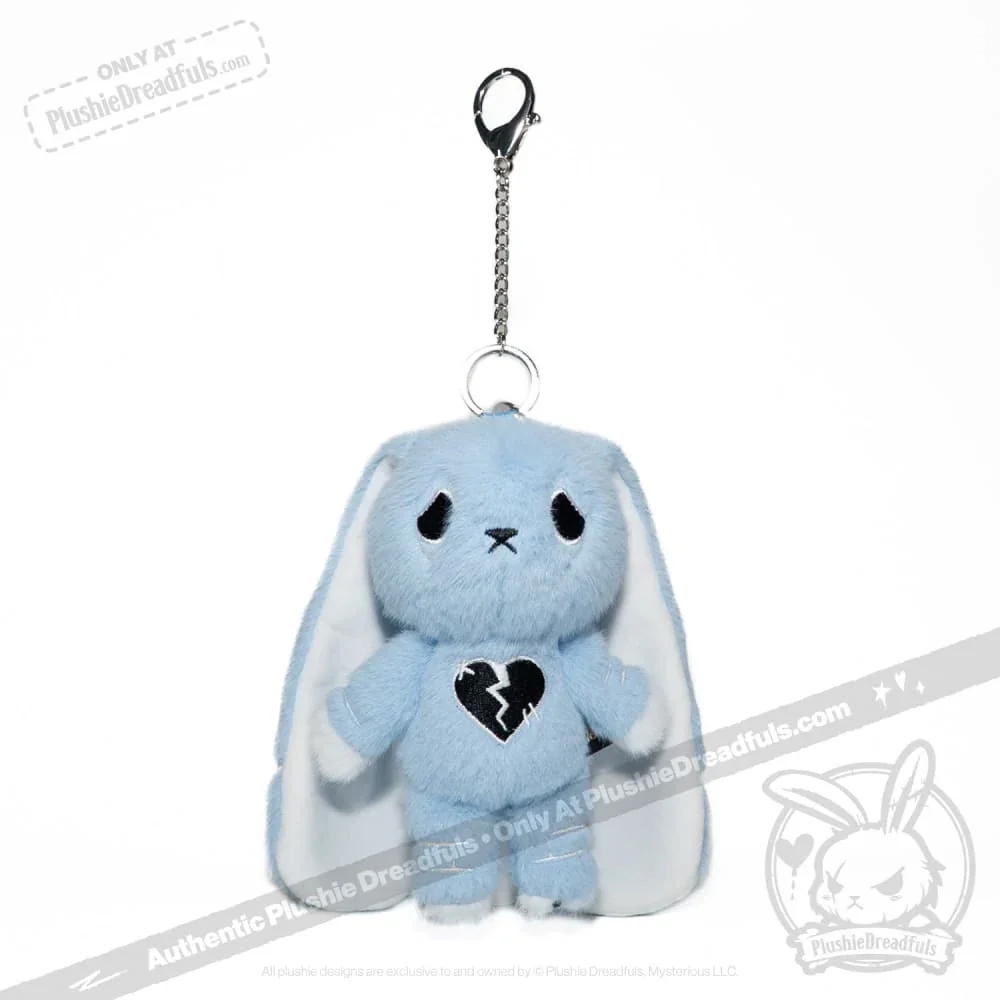 Depression Rabbit Plush Keychain - миниатюра 2