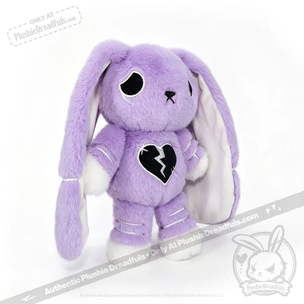 Depression Rabbit V2 Lavender LE- Plush Stuffed Animal - миниатюра 4