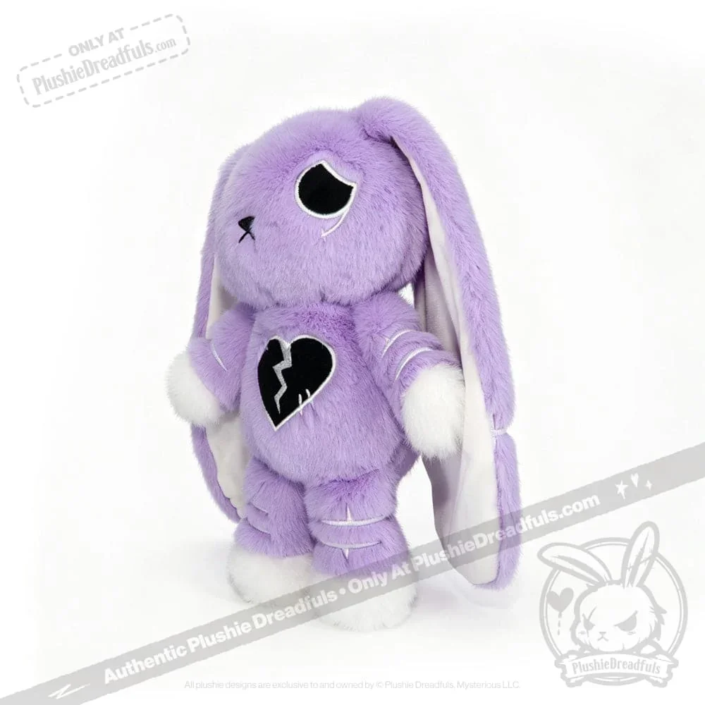 Depression Rabbit V2 Lavender LE- Plush Stuffed Animal - миниатюра 6