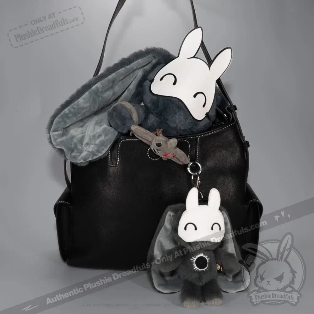 PTSD Rabbit Plush Keychain Accessory - миниатюра 3