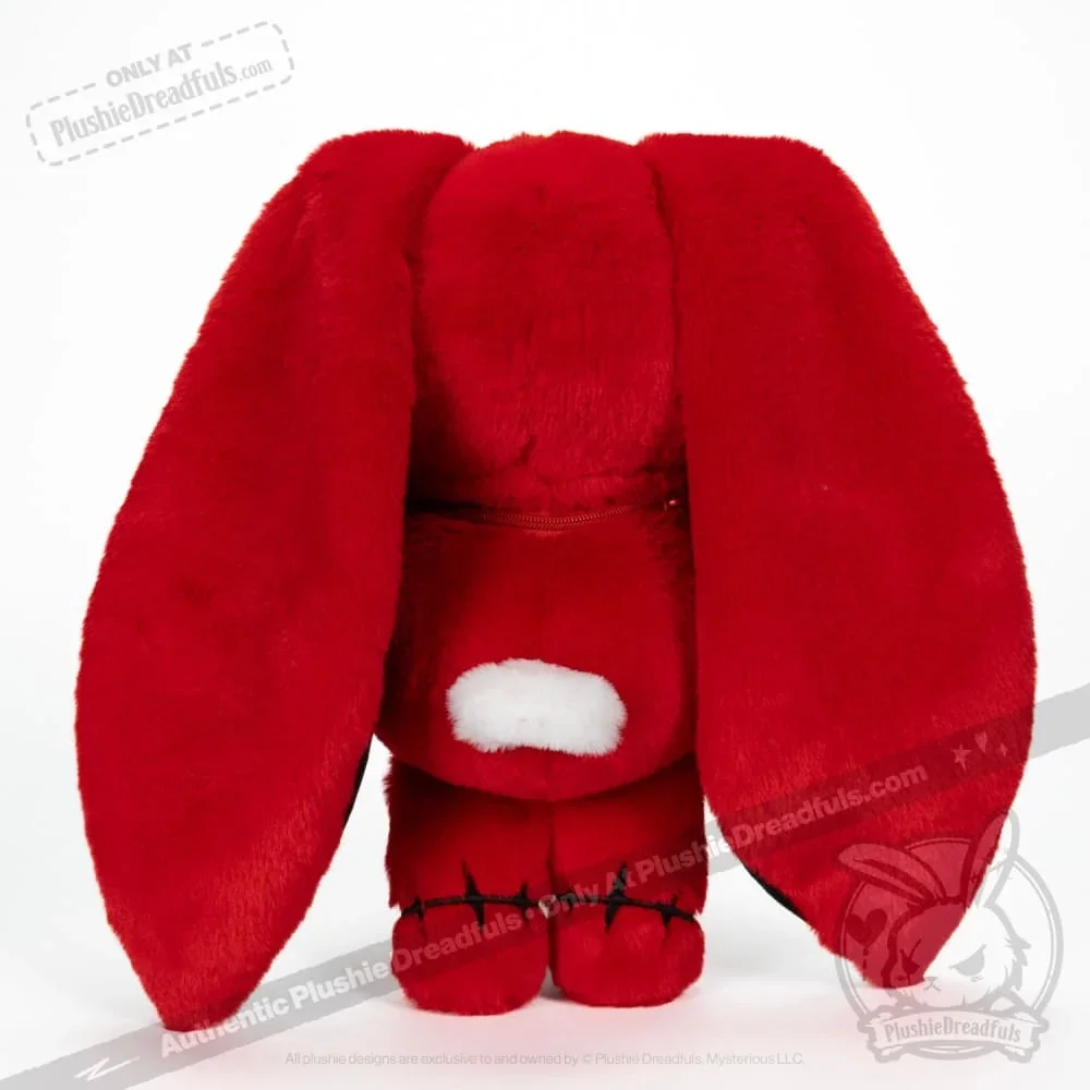 Anxiety Rabbit Red "Pressure" Edition - Plush Stuffed Animal - миниатюра 6