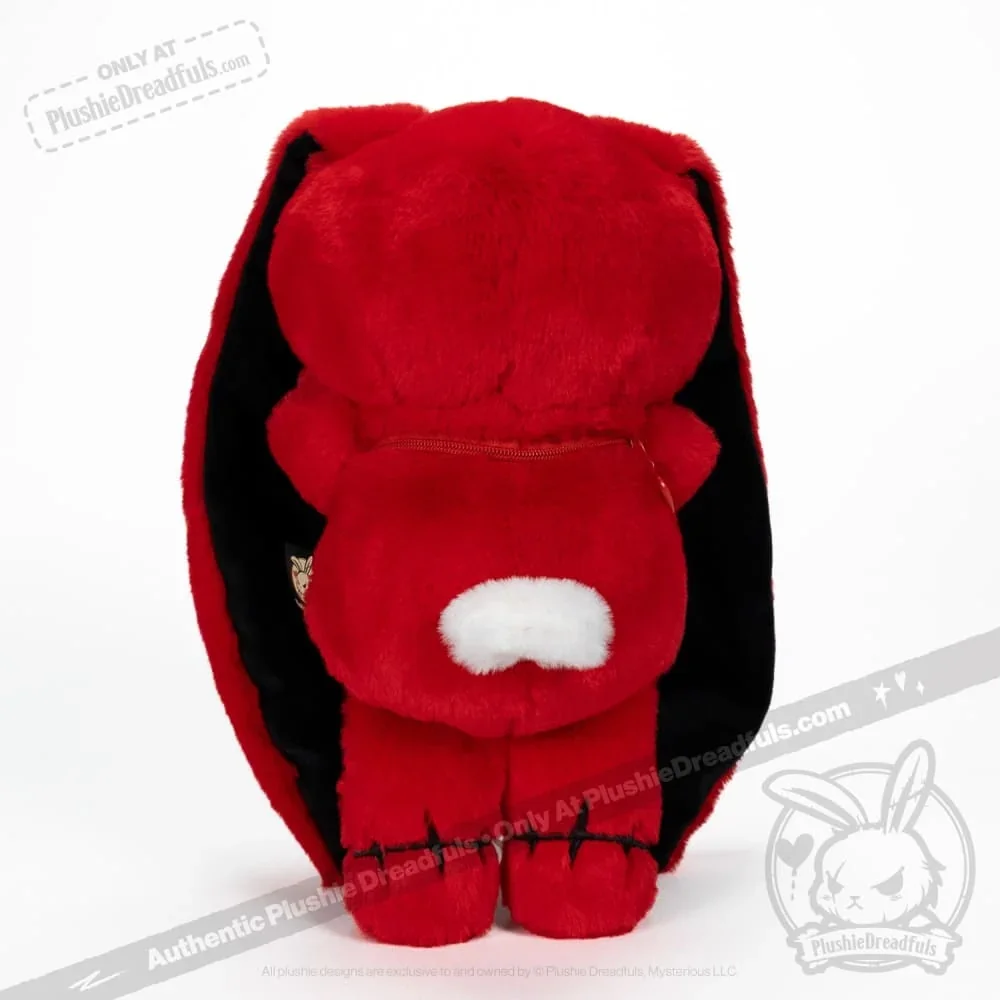 Anxiety Rabbit Red "Pressure" Edition - Plush Stuffed Animal - миниатюра 7