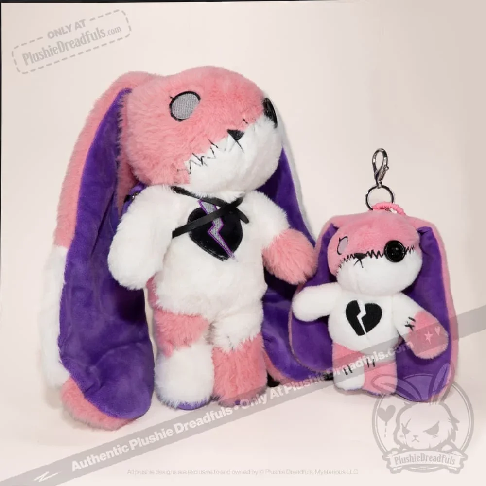 BPD Rabbit Plush Keychain Accessory - миниатюра 4