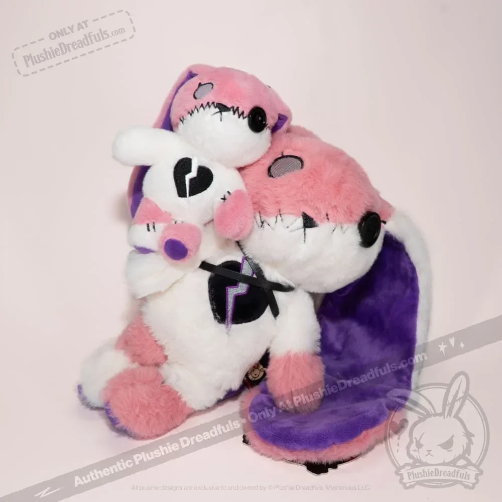 BPD Rabbit Plush Keychain Accessory - миниатюра 5