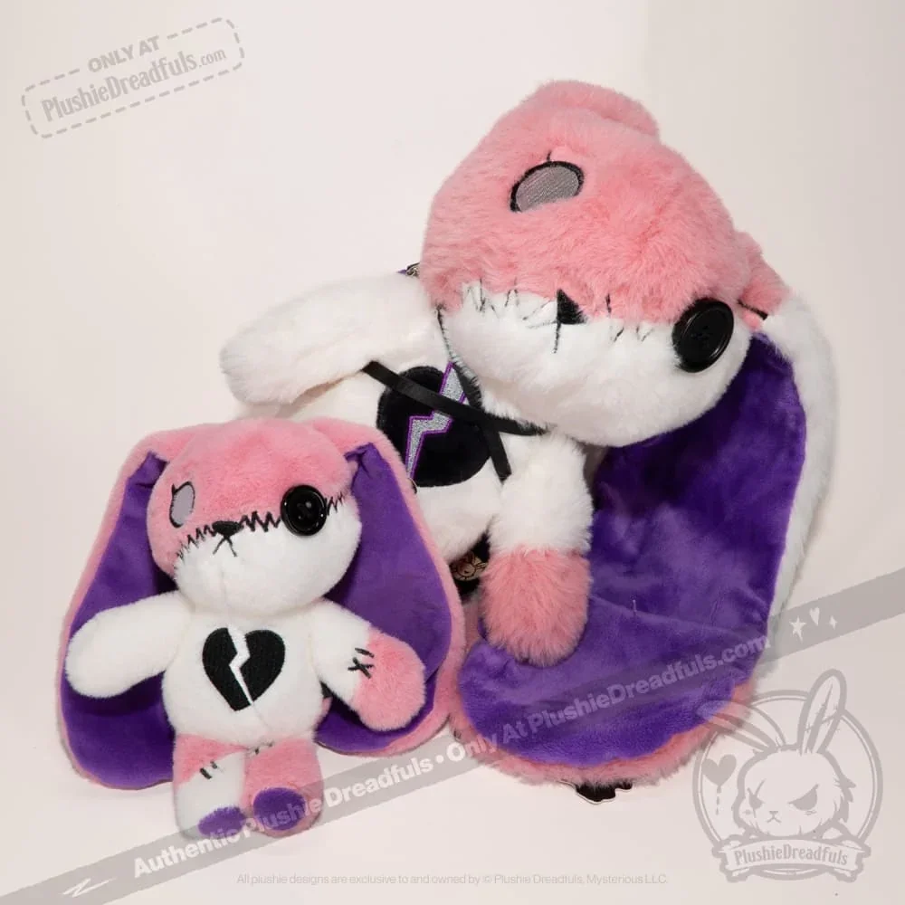 BPD Rabbit Plush Keychain Accessory - миниатюра 6