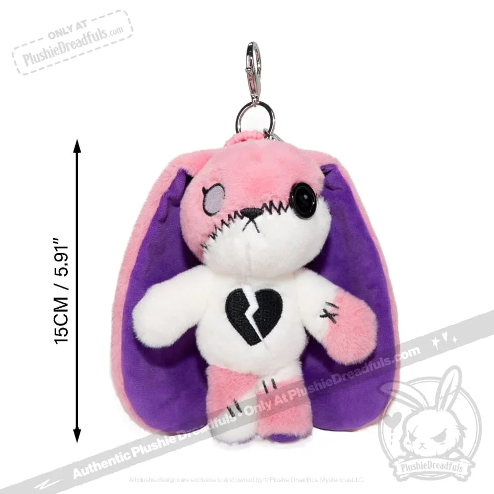 BPD Rabbit Plush Keychain Accessory - миниатюра 7