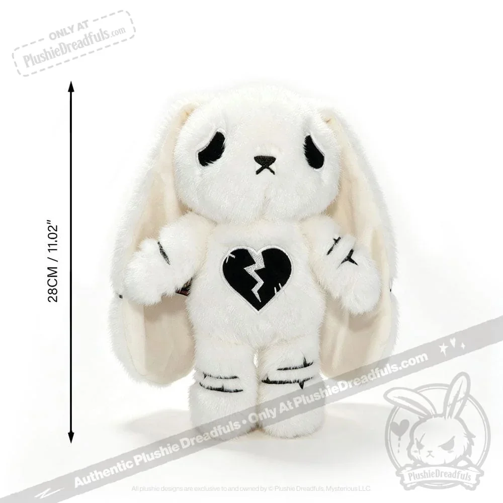 Depression Rabbit Snow White LE- Plush Stuffed Animal - миниатюра 3