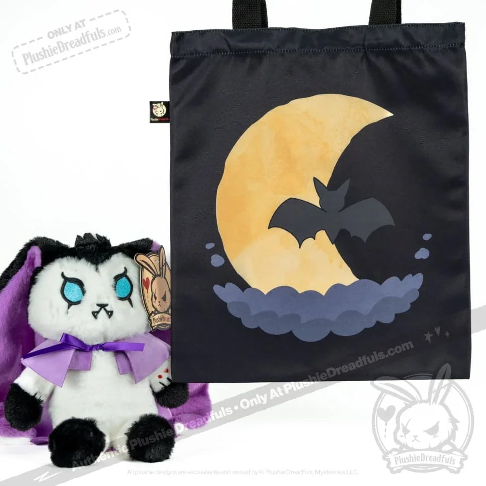 "Bunny Lugosi" the Vampire Bunny - Plush Stuffed Animal - миниатюра 2