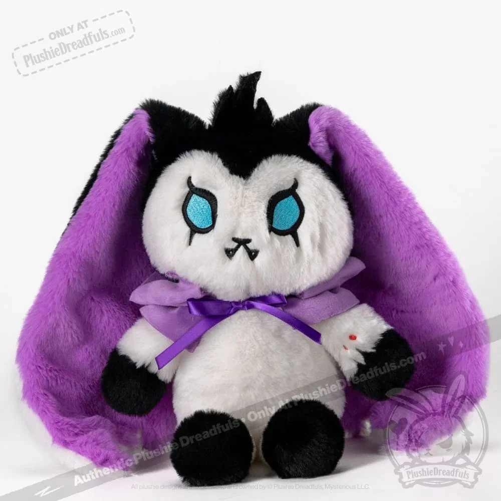 "Bunny Lugosi" the Vampire Bunny - Plush Stuffed Animal - миниатюра 3