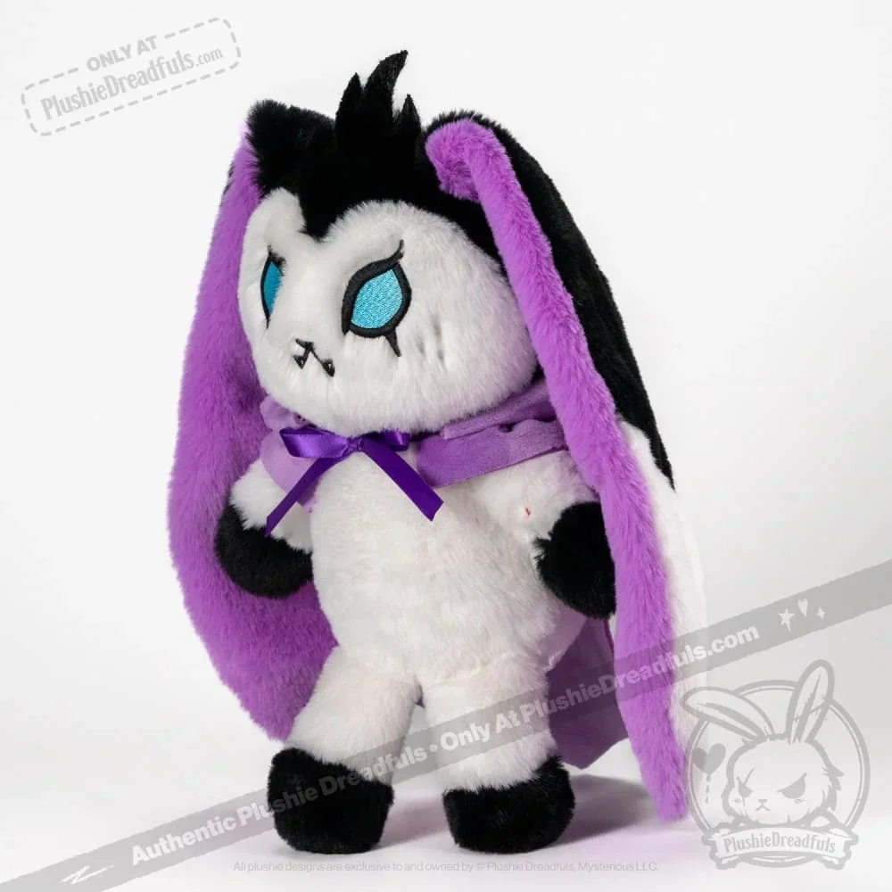 "Bunny Lugosi" the Vampire Bunny - Plush Stuffed Animal - миниатюра 4