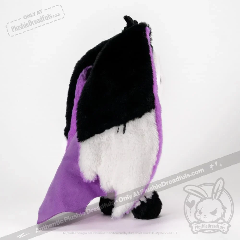 "Bunny Lugosi" the Vampire Bunny - Plush Stuffed Animal - миниатюра 6