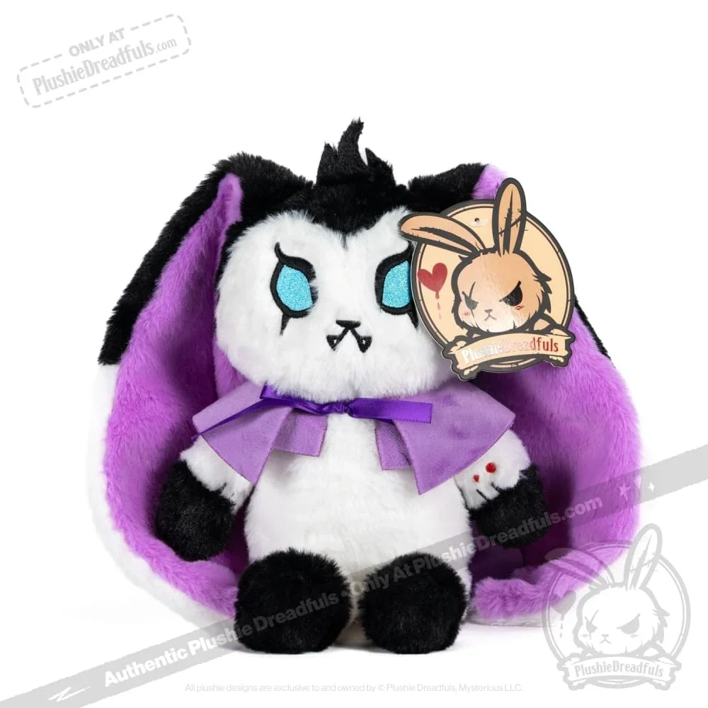 "Bunny Lugosi" the Vampire Bunny - Plush Stuffed Animal - миниатюра 8