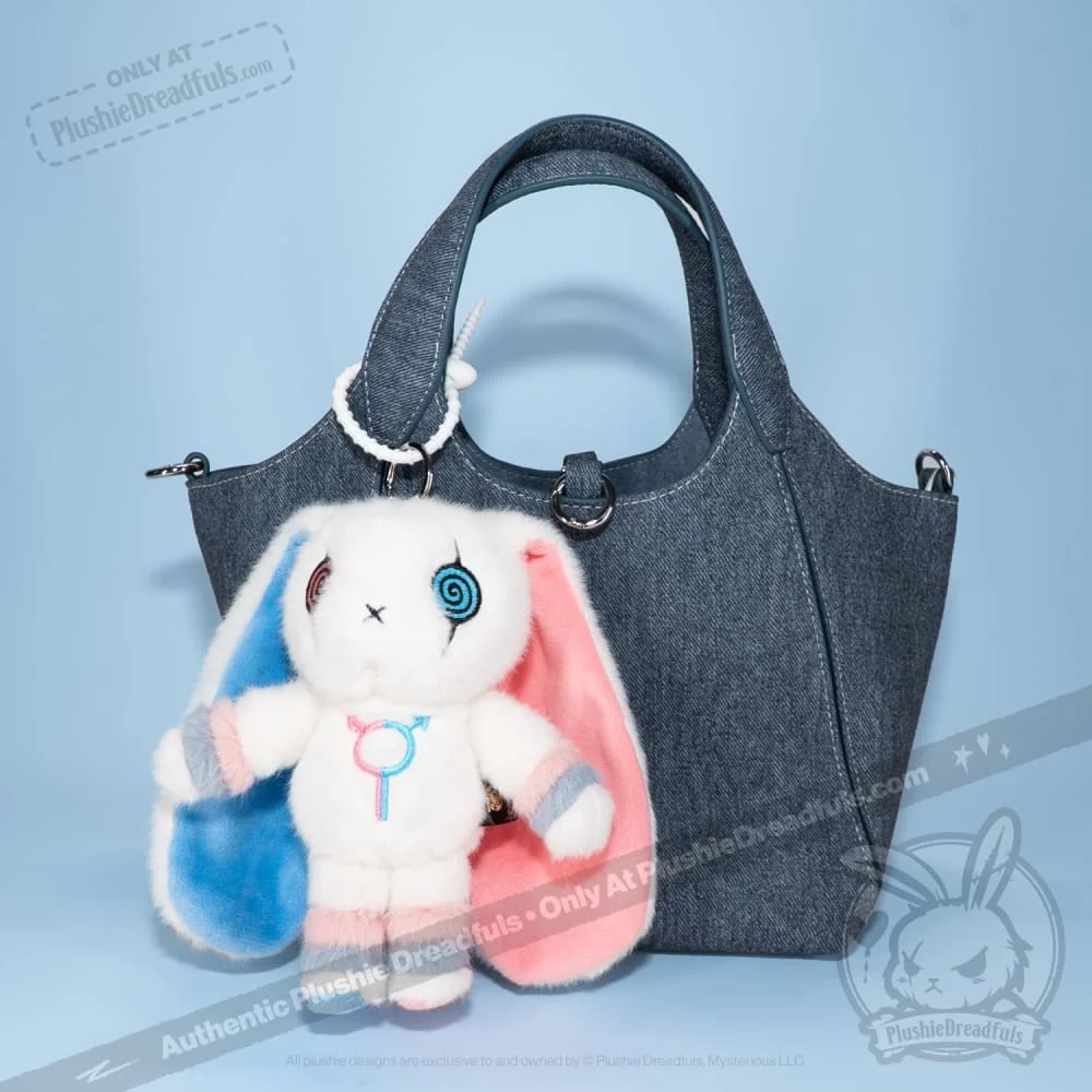 Gender Dysphoria Rabbit Plush Keychain Accessory - миниатюра 5