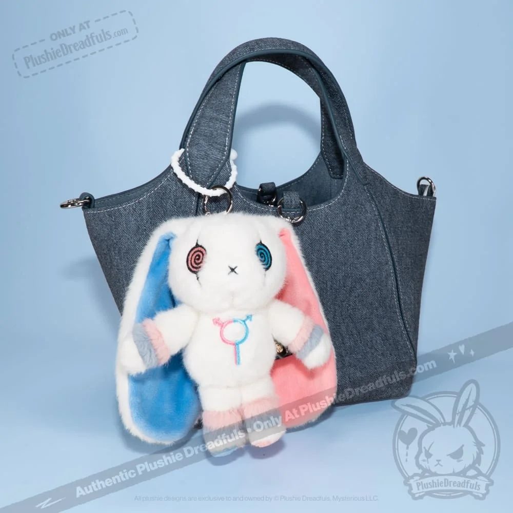 Gender Dysphoria Rabbit Plush Keychain Accessory - миниатюра 6