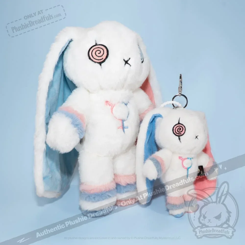 Gender Dysphoria Rabbit Plush Keychain Accessory - миниатюра 8