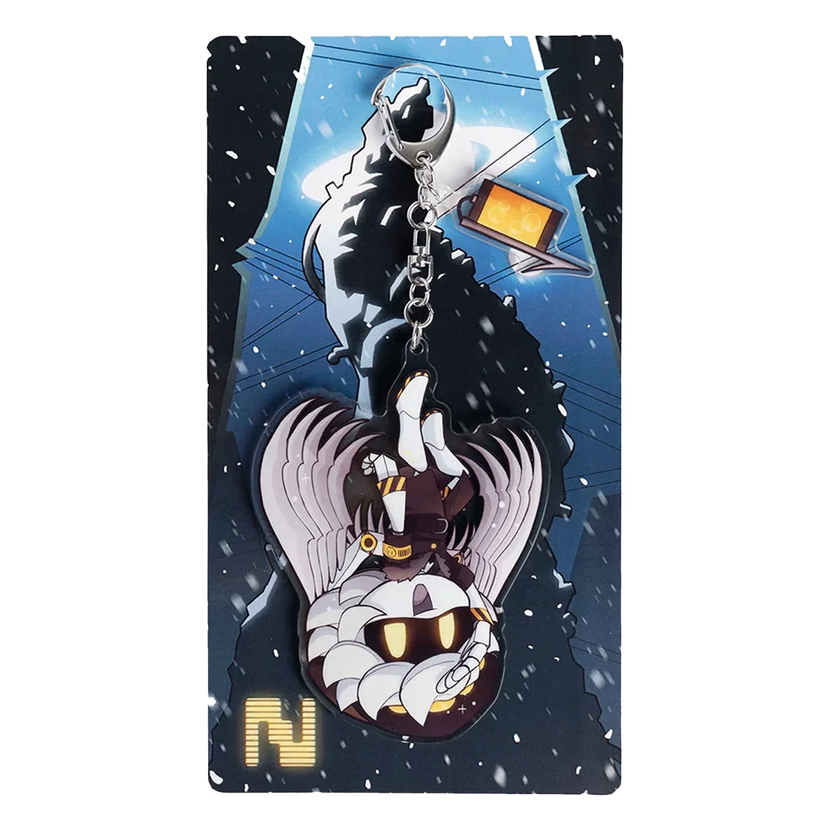 N Hang Tail Keychain - миниатюра 2