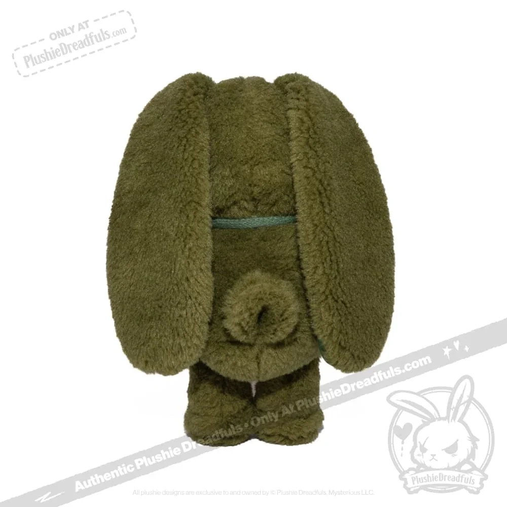 Lucky Green Plaid Love Rabbit - Plush Stuffed Animal - миниатюра 2