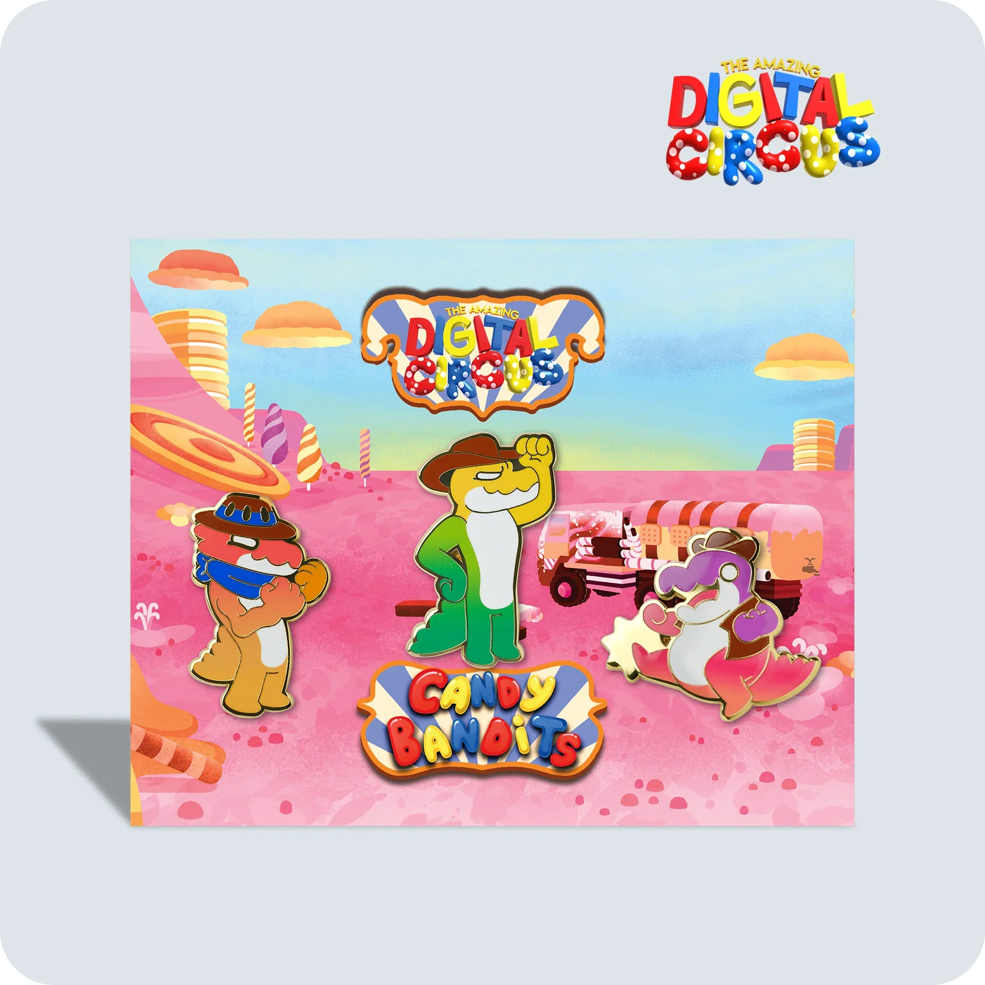 Candy Bandit Pins - миниатюра 3