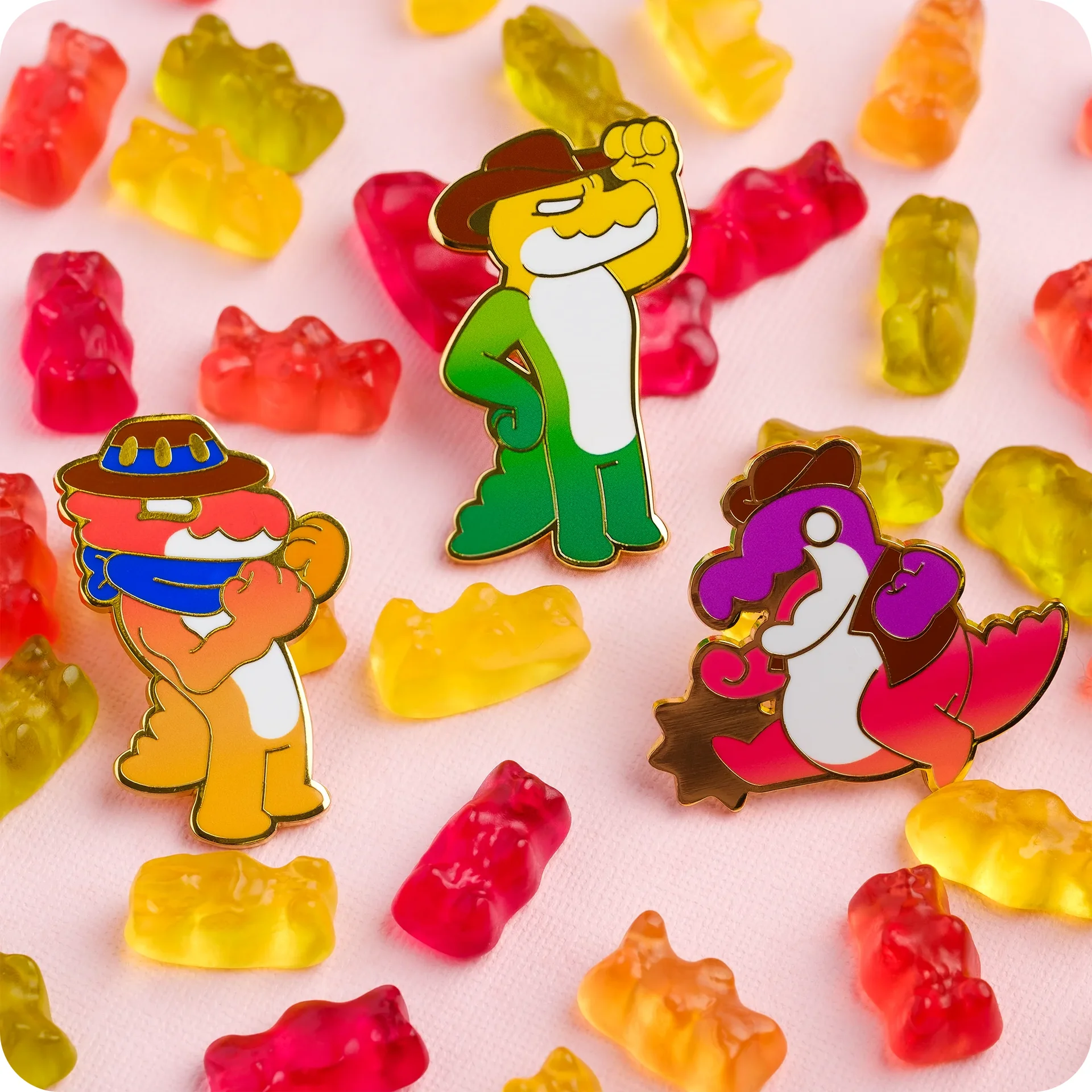 Candy Bandit Pins - миниатюра 4