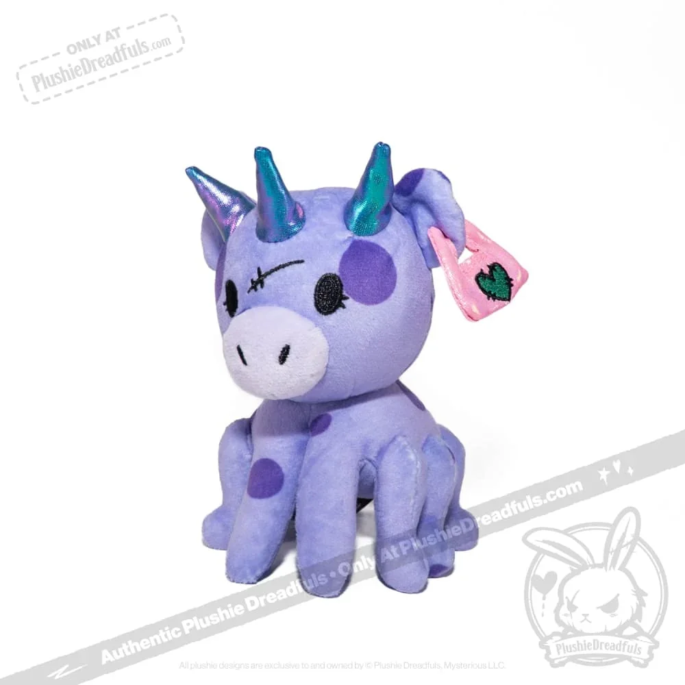 Purple Space Cow - Plush Stuffed Animal - миниатюра 2