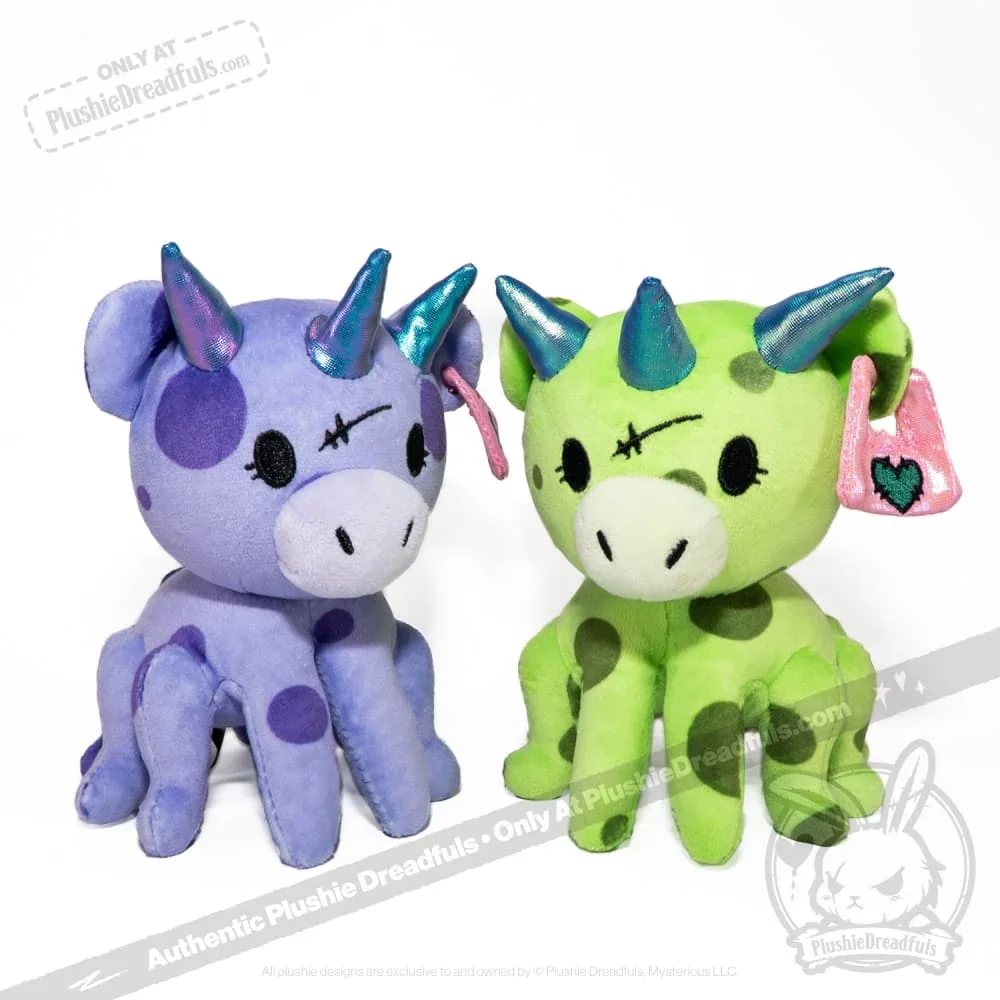 Purple Space Cow - Plush Stuffed Animal - миниатюра 5