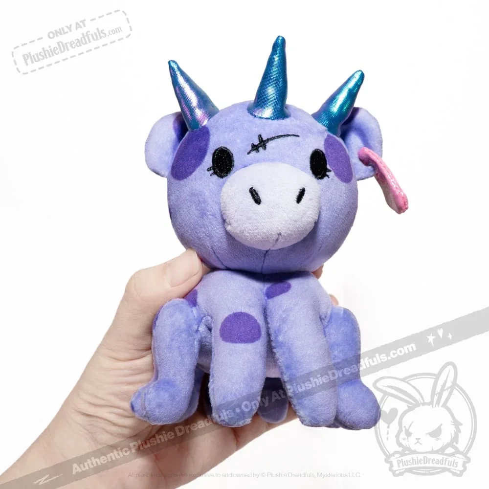 Purple Space Cow - Plush Stuffed Animal - миниатюра 6