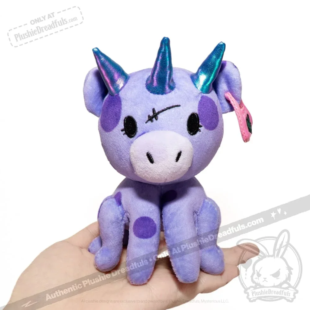 Purple Space Cow - Plush Stuffed Animal - миниатюра 7
