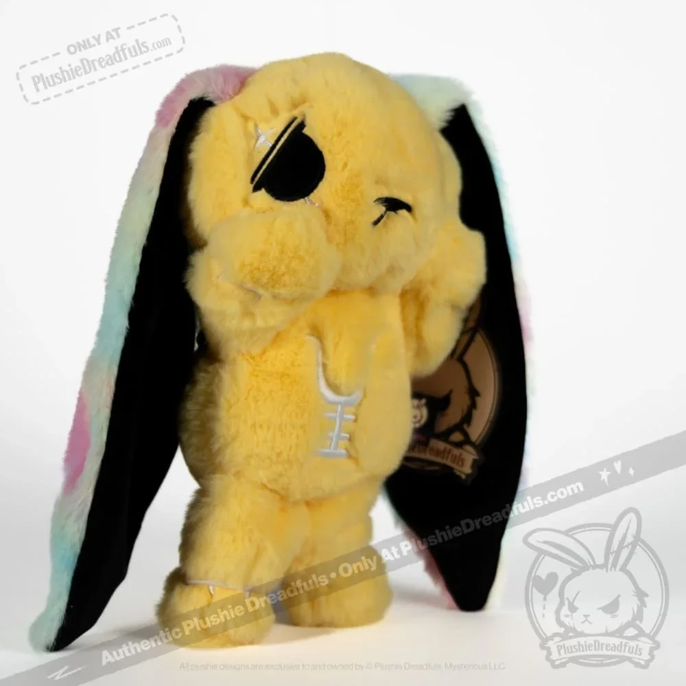 Anxiety Rabbit (YELLOW Limited Edition) - Plush Stuffed Animal - миниатюра 4