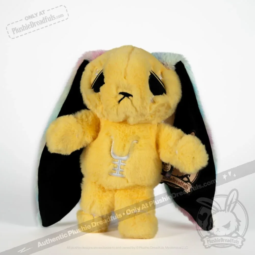 Anxiety Rabbit (YELLOW Limited Edition) - Plush Stuffed Animal - миниатюра 5