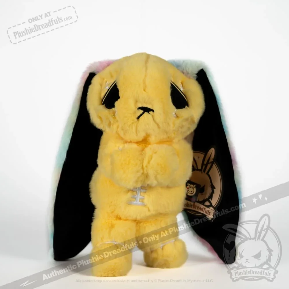 Anxiety Rabbit (YELLOW Limited Edition) - Plush Stuffed Animal - миниатюра 6