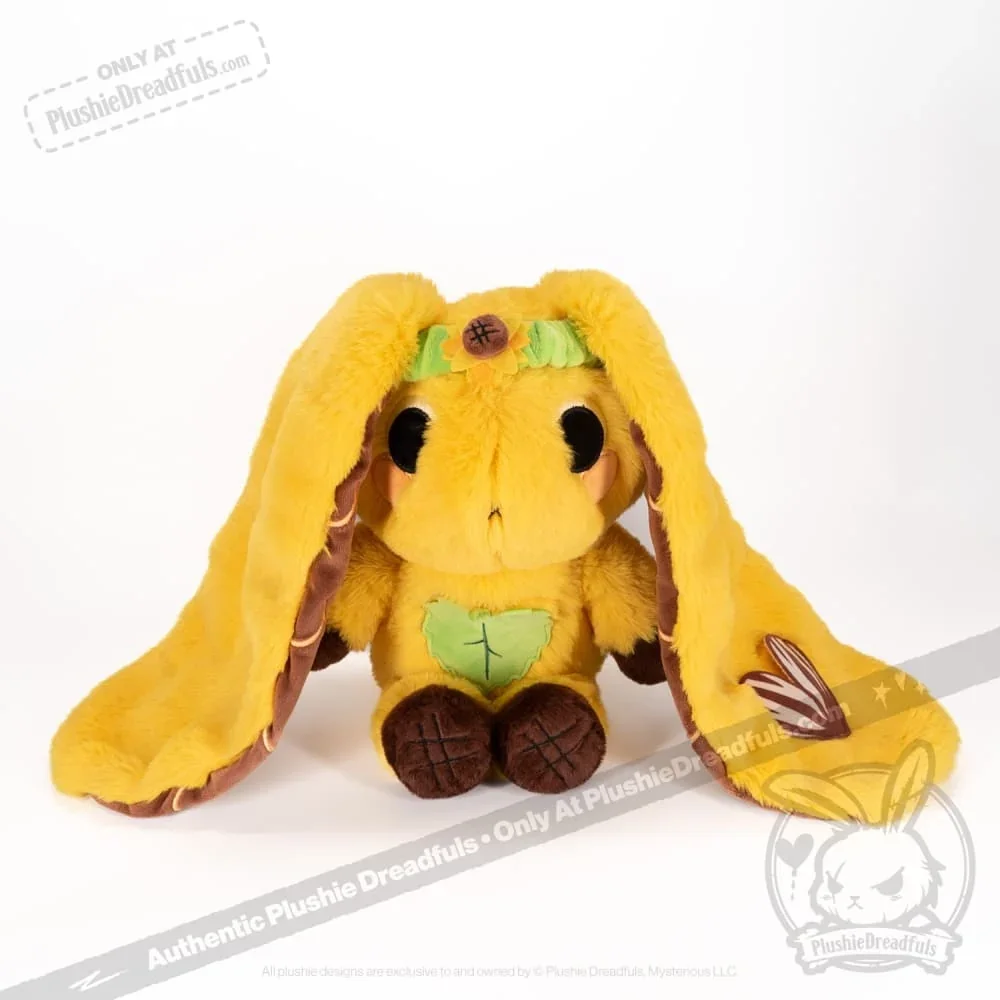 Sunflower Rabbit - Plush Stuffed Animal - миниатюра 7