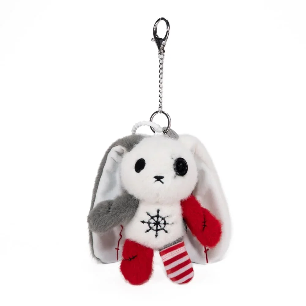 ADHD Rabbit Plush Keychain Accessory - изображение 1