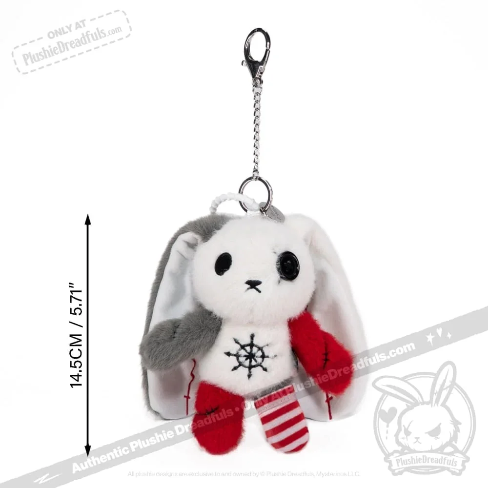 ADHD Rabbit Plush Keychain Accessory - миниатюра 2