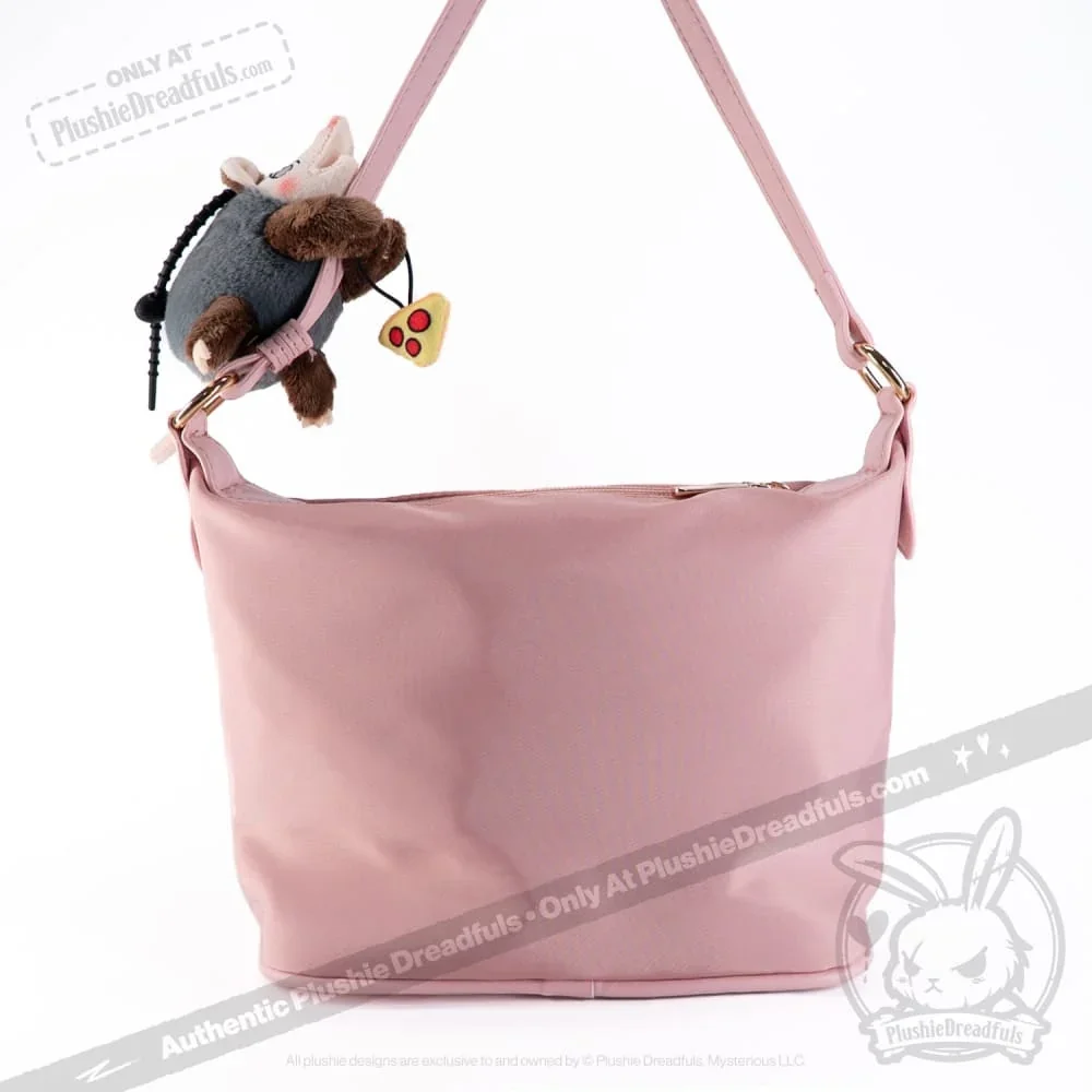 Hangry Pizza Opossum Plush Keychain - миниатюра 2