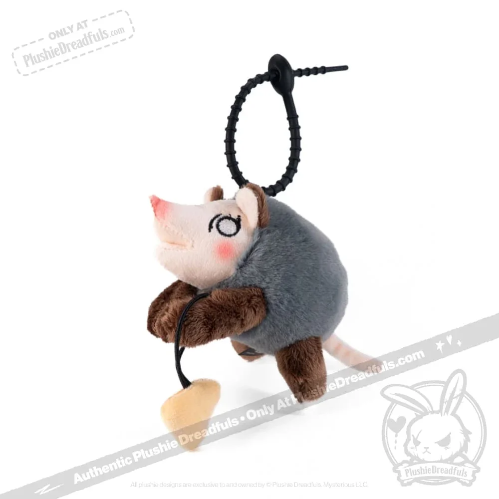 Hangry Pizza Opossum Plush Keychain - миниатюра 6